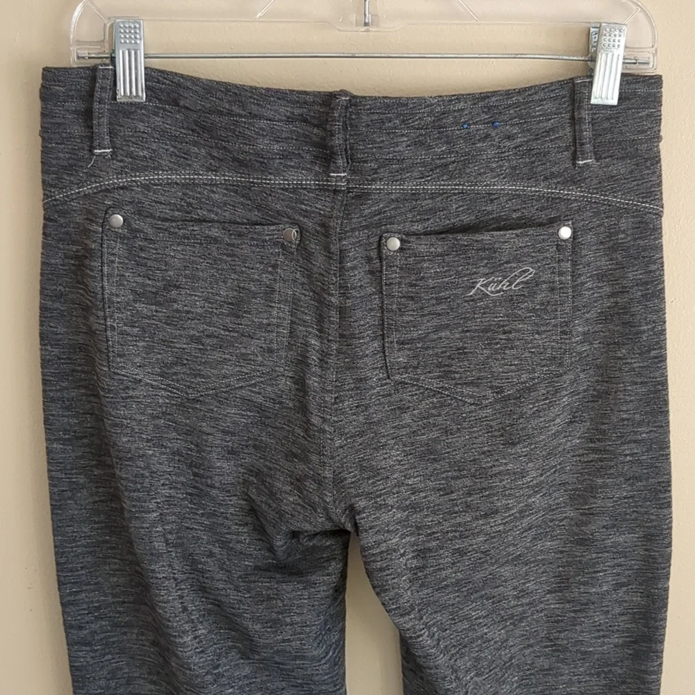 10 Short Kuhl Gray Pull On Style Stretchy Activewear Pants - Picture 7 of 15